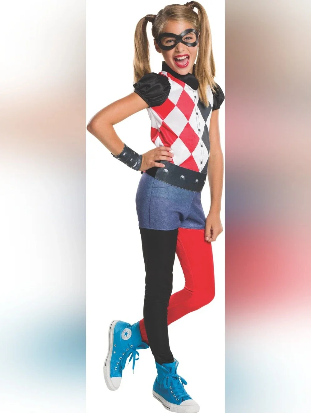 Harley Quinn Costume for Kids, Girl's Medium, New